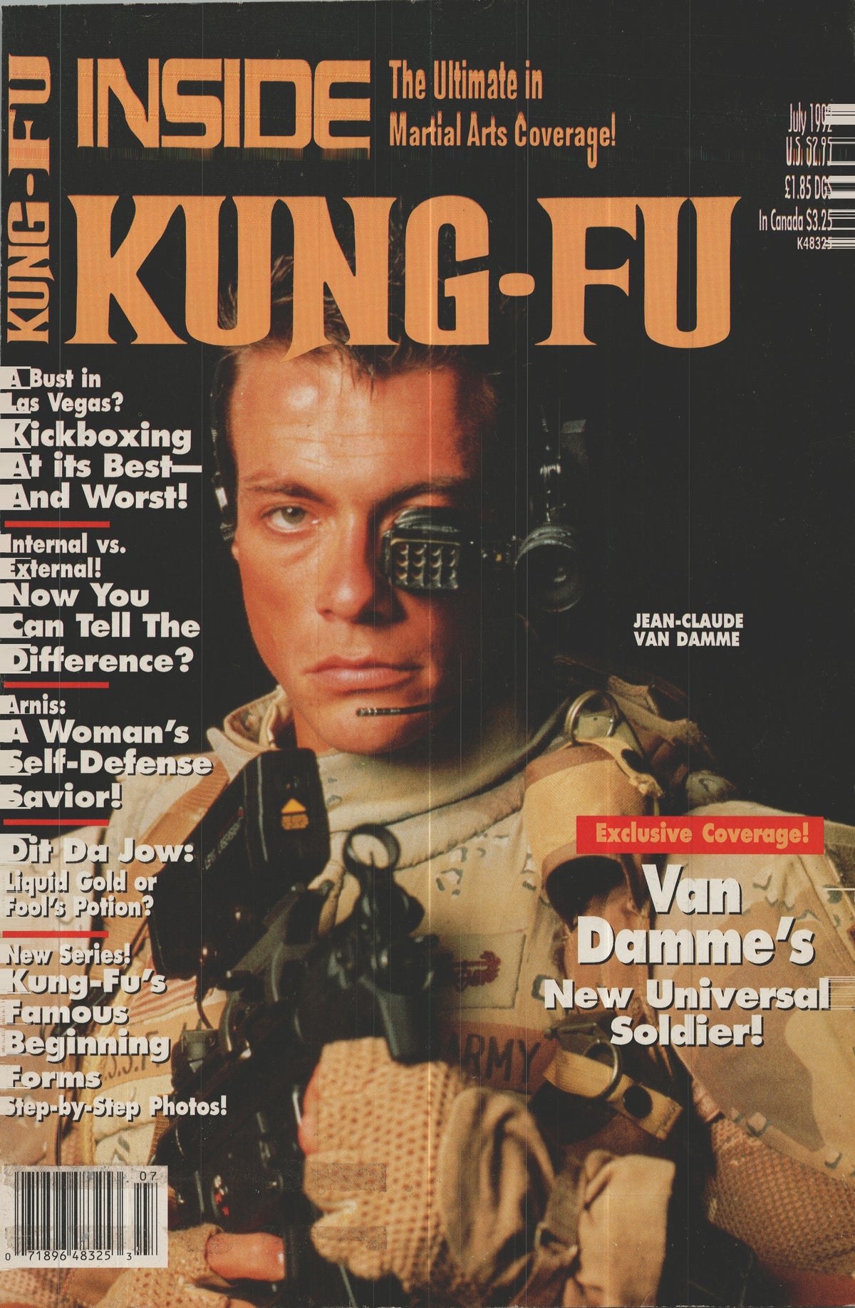 DIGITAL MAGAZINE Inside Kung Fu July 1992