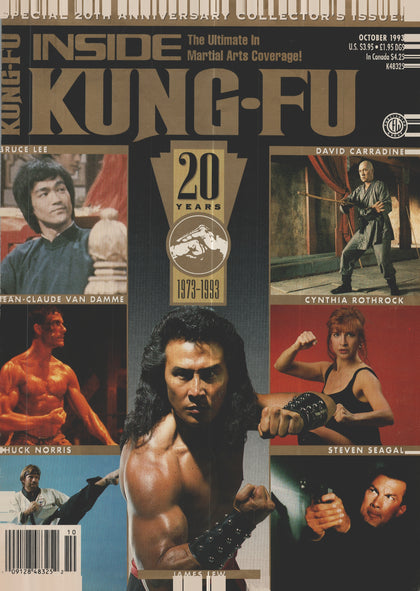 DIGITAL MAGAZINE Inside Kung Fu Special 20th Anniversary October 1993