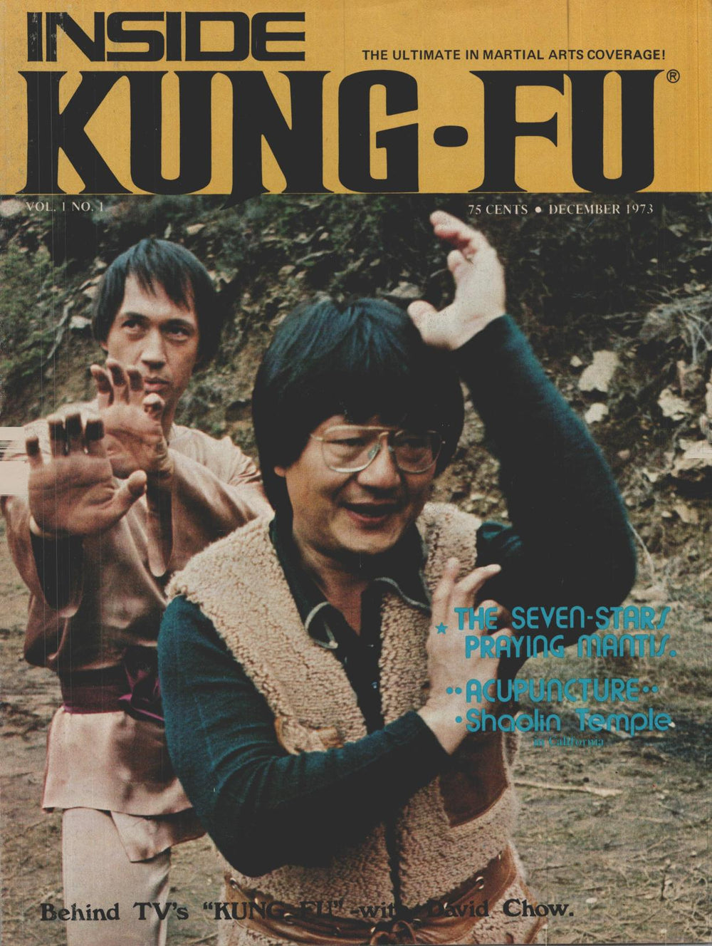 DIGITAL MAGAZINE Inside Kung Fu  December 1973
