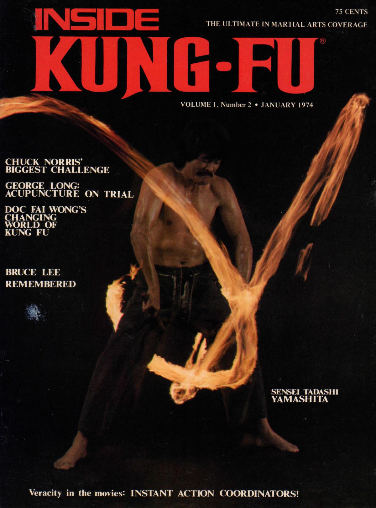 Inside Kung Fu Magazine January 1974 74/01 *COLLECTIBLE*
