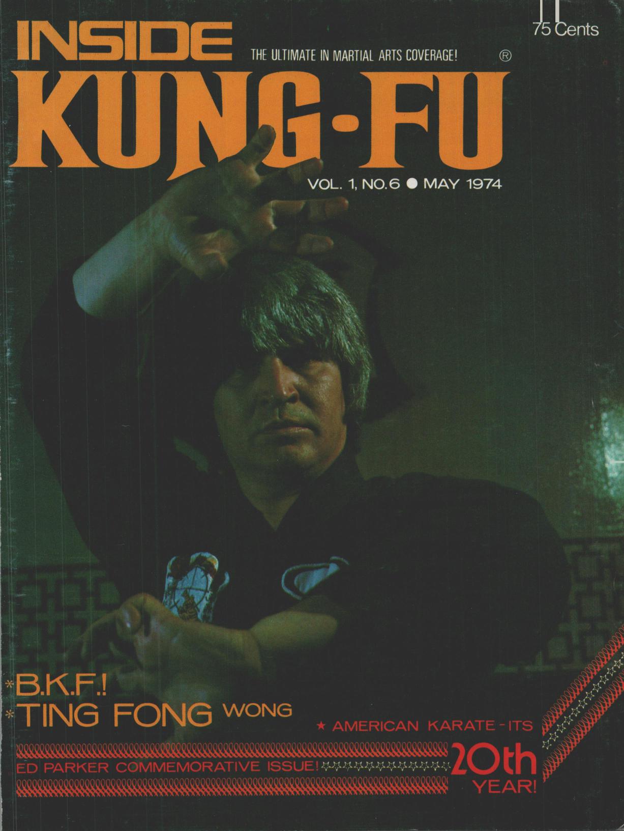 Inside Kung Fu Magazine May 1974 74/05 *COLLECTIBLE*