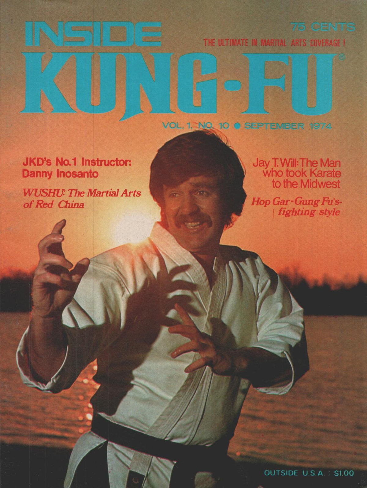 Inside Kung Fu Magazine September 1974 74/09 *COLLECTIBLE*