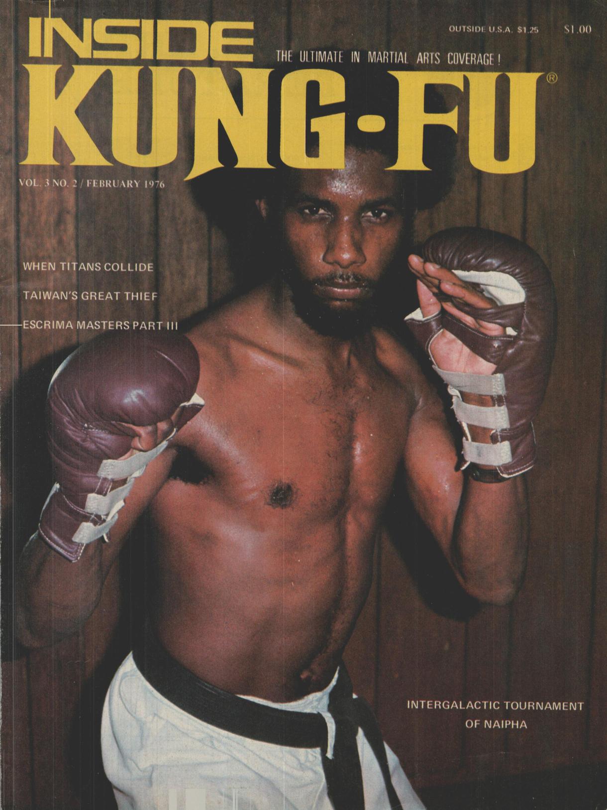 Inside Kung Fu Magazine February 1976 76/02   *COLLECTIBLE*