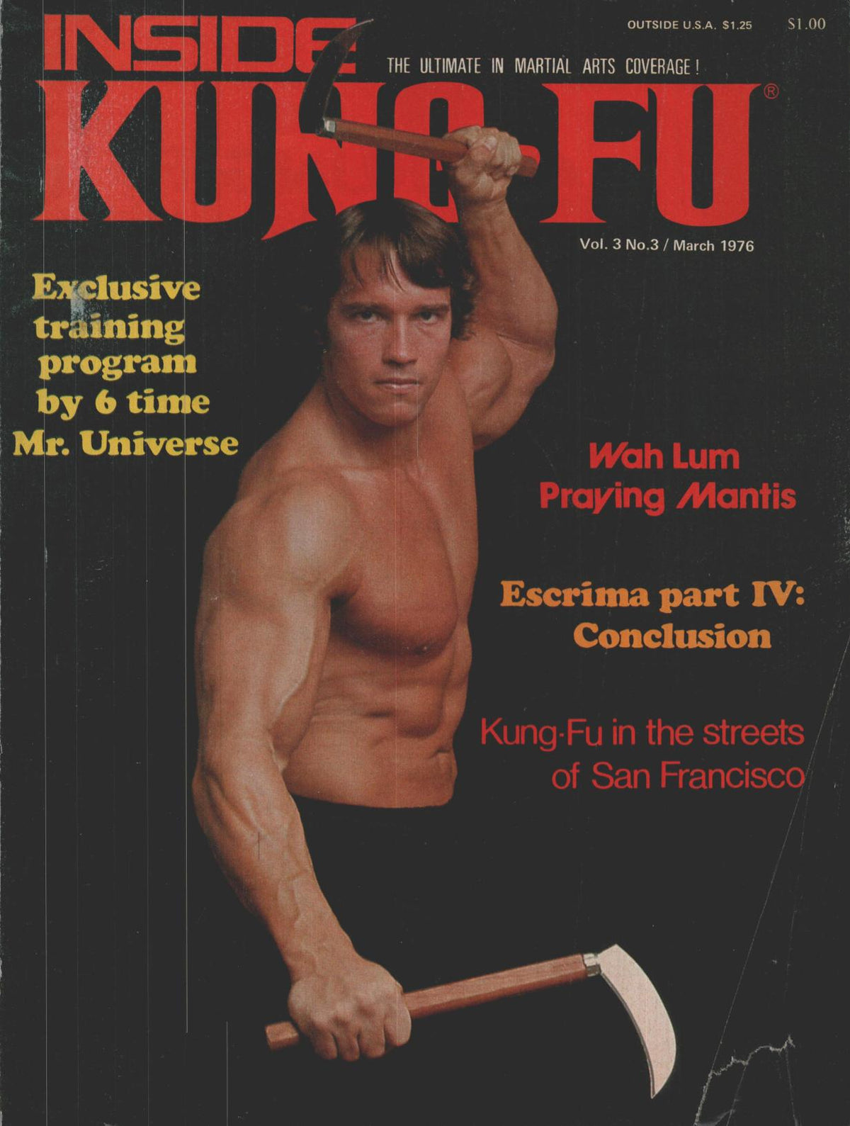 Inside Kung Fu Magazine March 1976 76/03   *COLLECTIBLE*