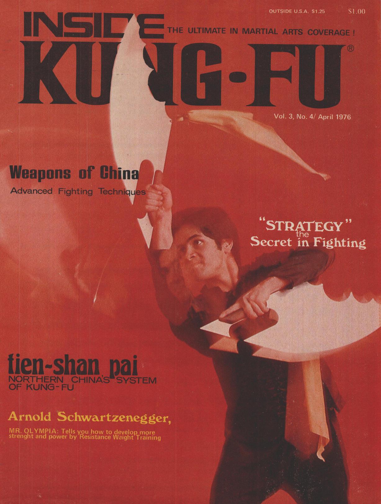Inside Kung Fu Magazine April 1976 76/04   *COLLECTIBLE*