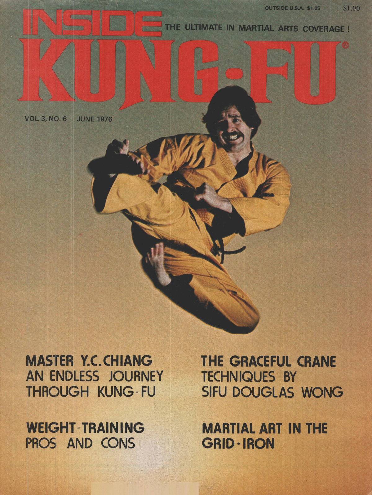 Inside Kung Fu Magazine June 1976 76/06   *COLLECTIBLE*