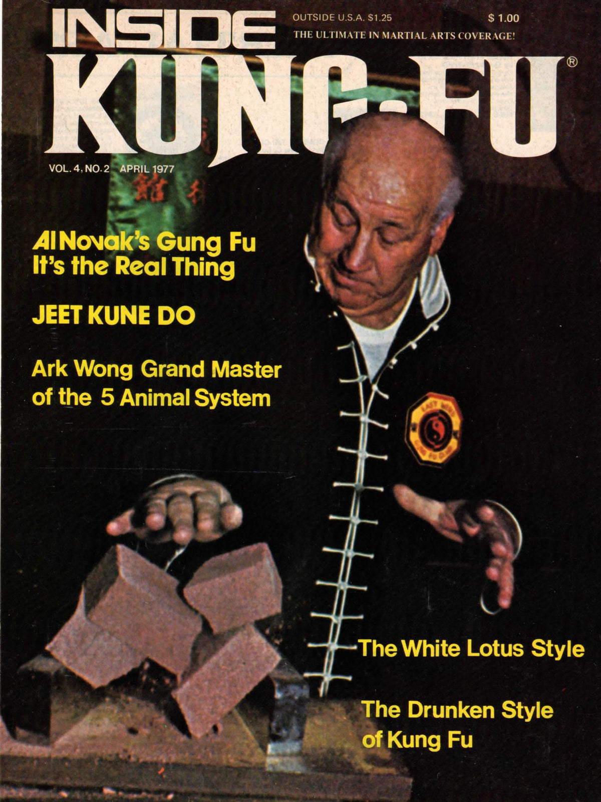 Inside Kung Fu Magazine April 1977 77/04   *COLLECTIBLE*
