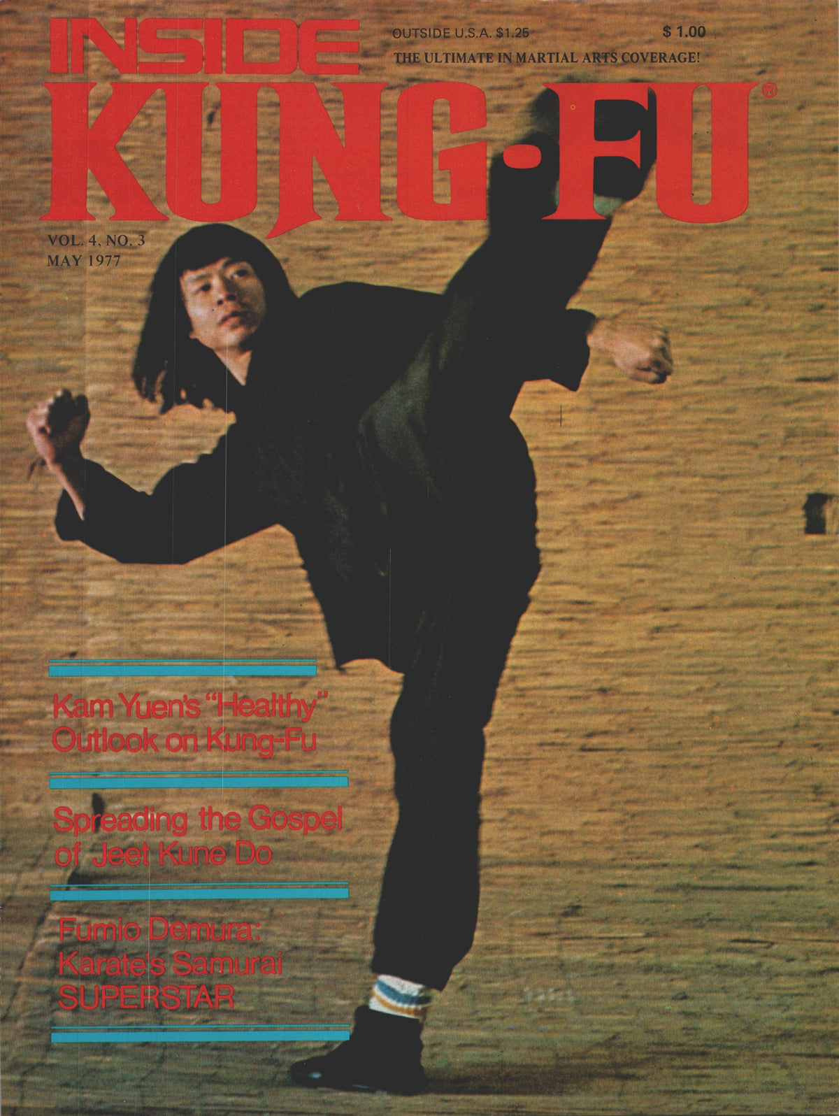 Inside Kung Fu Magazine May 1977 77/05   *COLLECTIBLE*