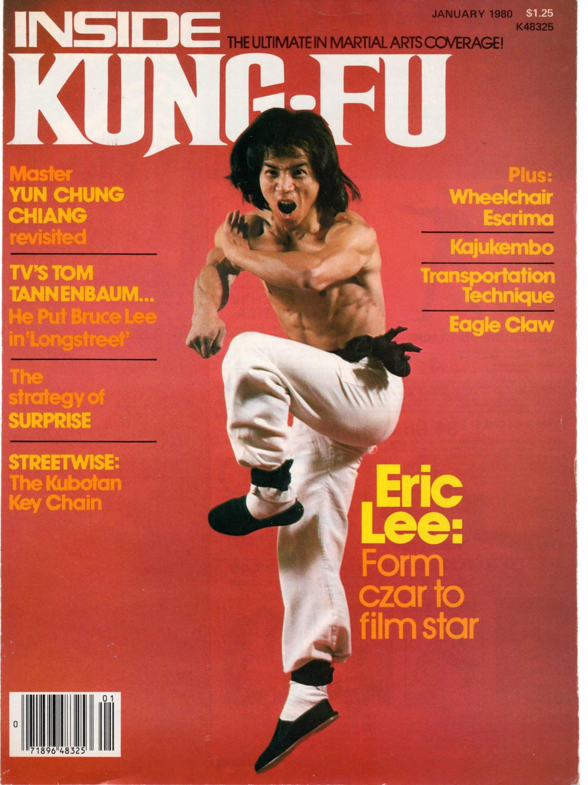 Inside Kung Fu Magazine January 1980 80/01   *COLLECTIBLE*