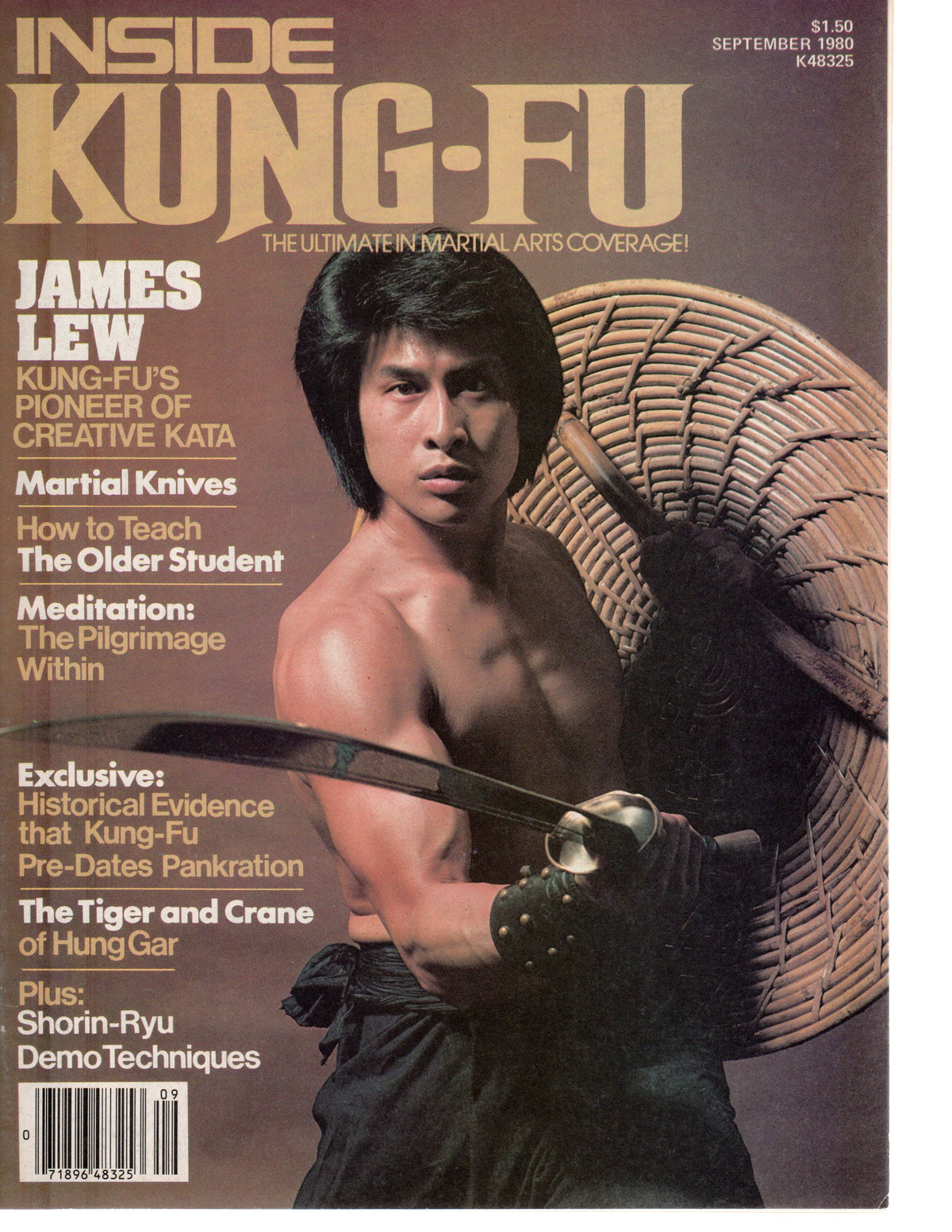 Inside Kung Fu Magazine September 1980 80/09   *COLLECTIBLE*