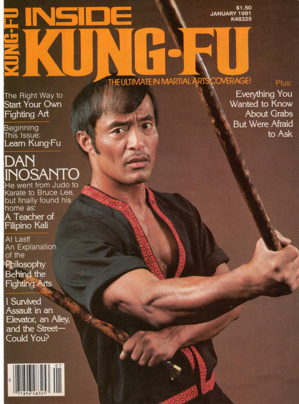 DIGITAL MAGAZINE Inside Kung Fu   January 1981 81/01