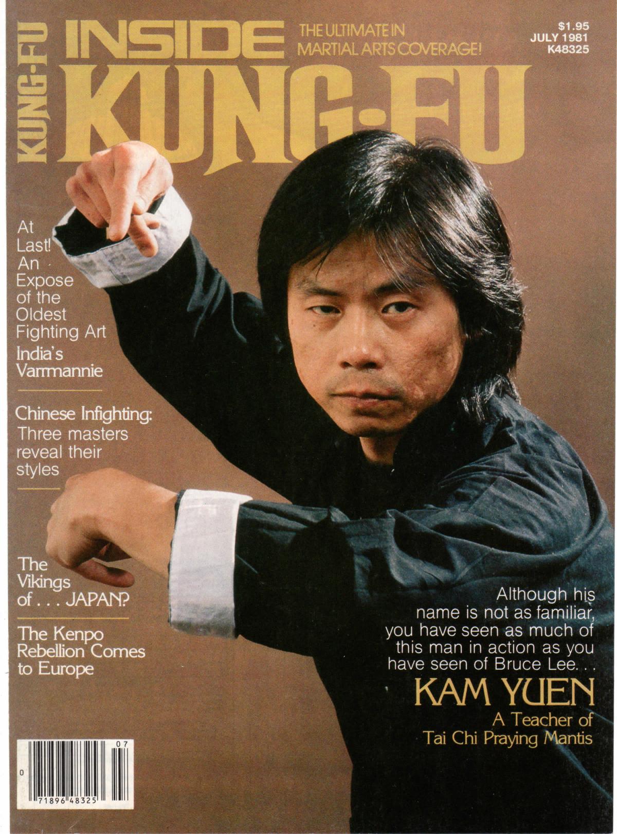 Inside Kung Fu Magazine July 1981 81/07   *COLLECTIBLE*