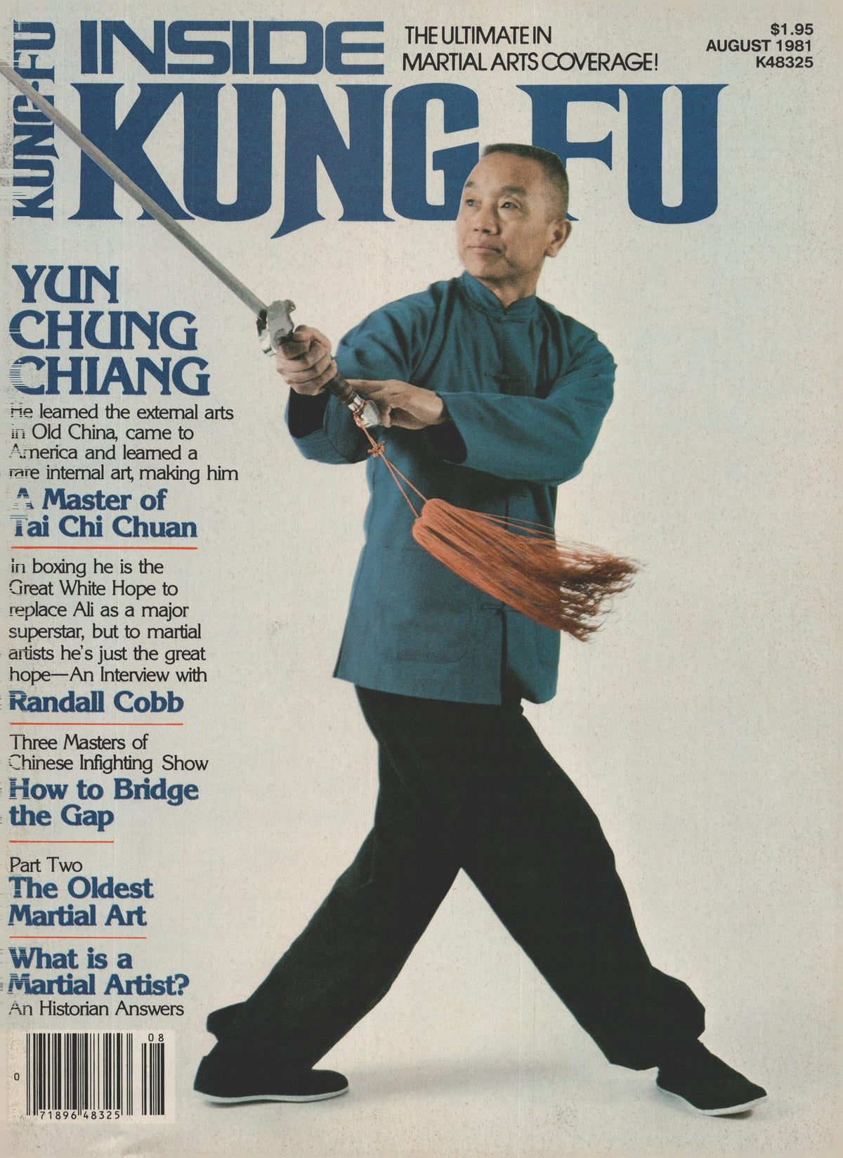 Inside Kung Fu Magazine August 1981 81/08   *COLLECTIBLE*
