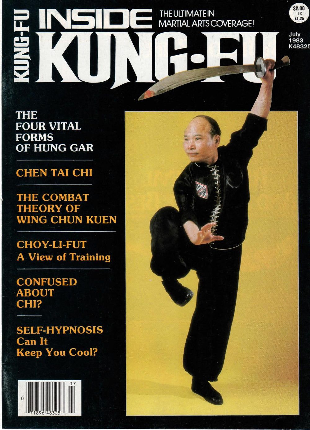 DIGITAL MAGAZINE Inside Kung Fu  July 1983 83/07