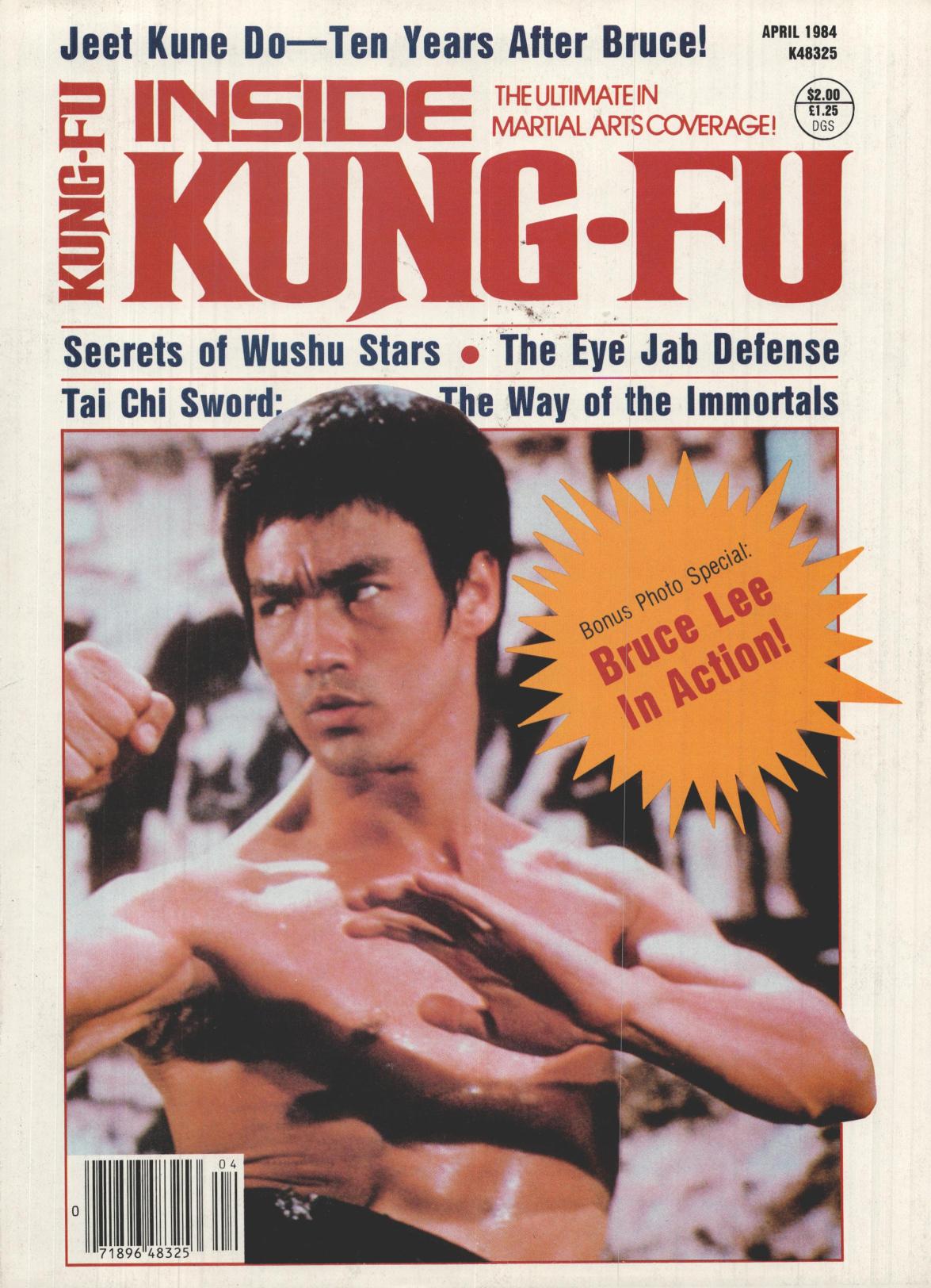 Inside Kung Fu Magazine April 1984 84/04   *COLLECTIBLE*