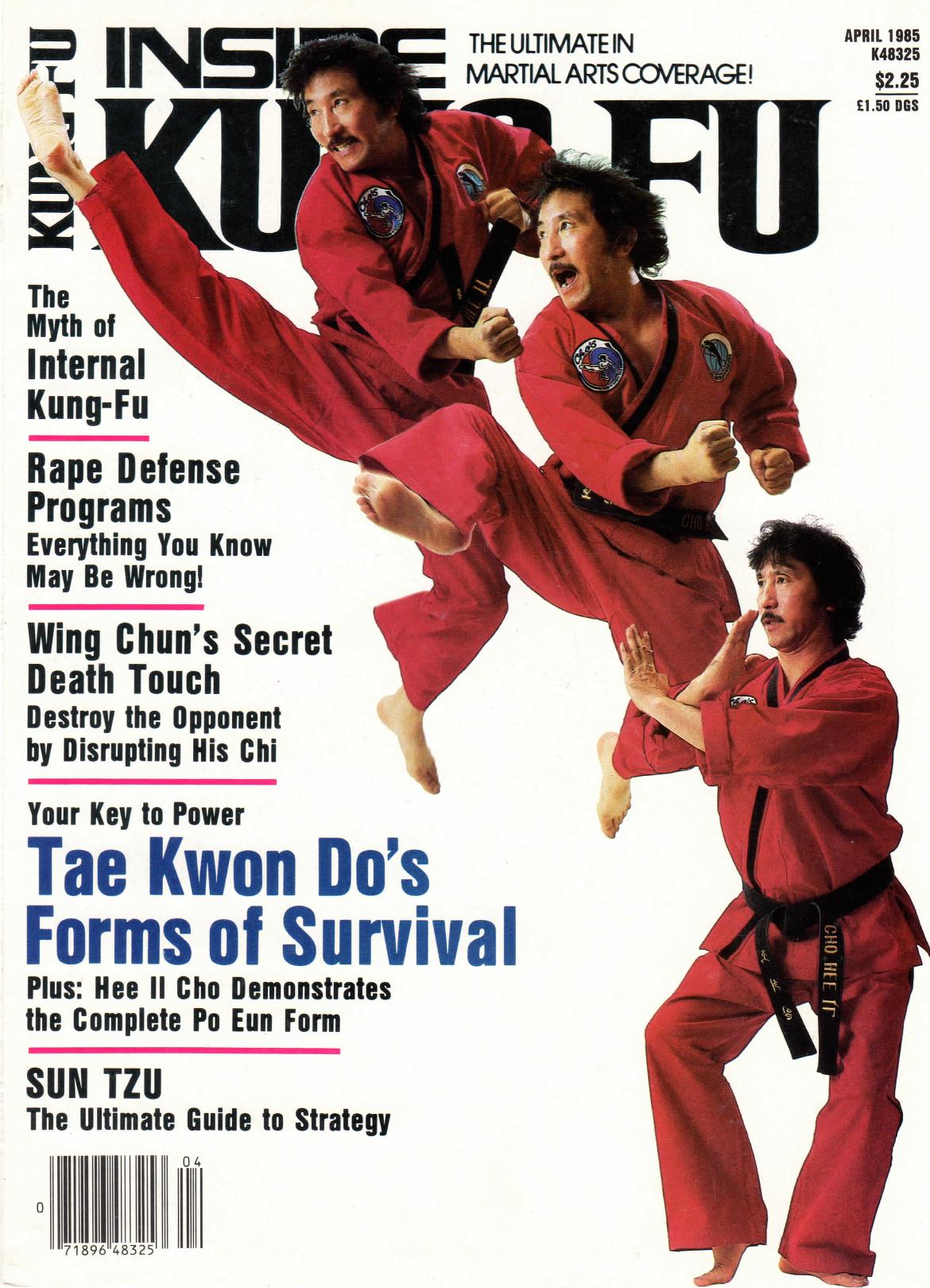 Inside Kung Fu Magazine April 1985 85/04   *COLLECTIBLE*
