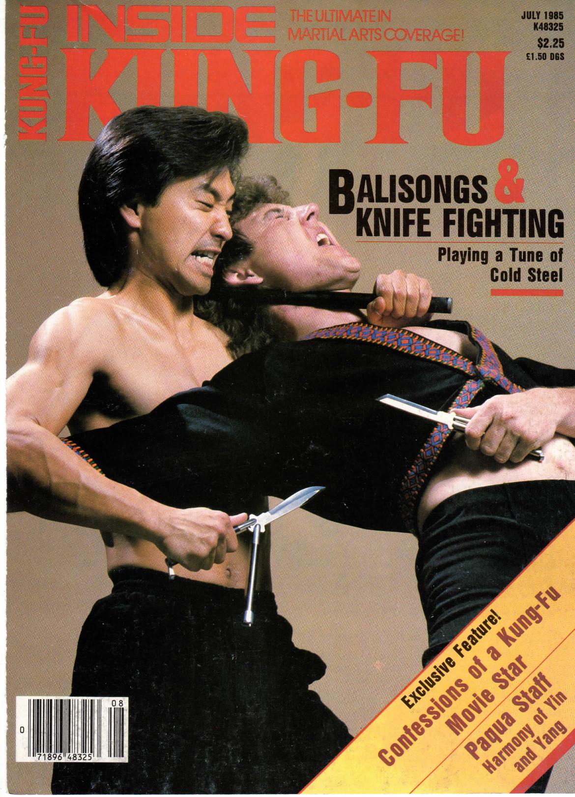 Inside Kung Fu Magazine July 1985 85/07   *COLLECTIBLE*