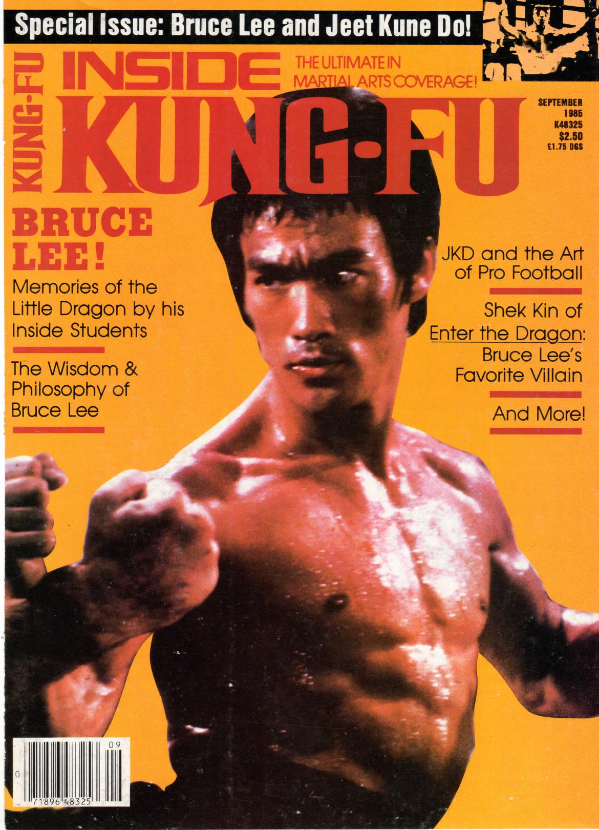 Inside Kung Fu Magazine September 1985 85/09   *COLLECTIBLE*