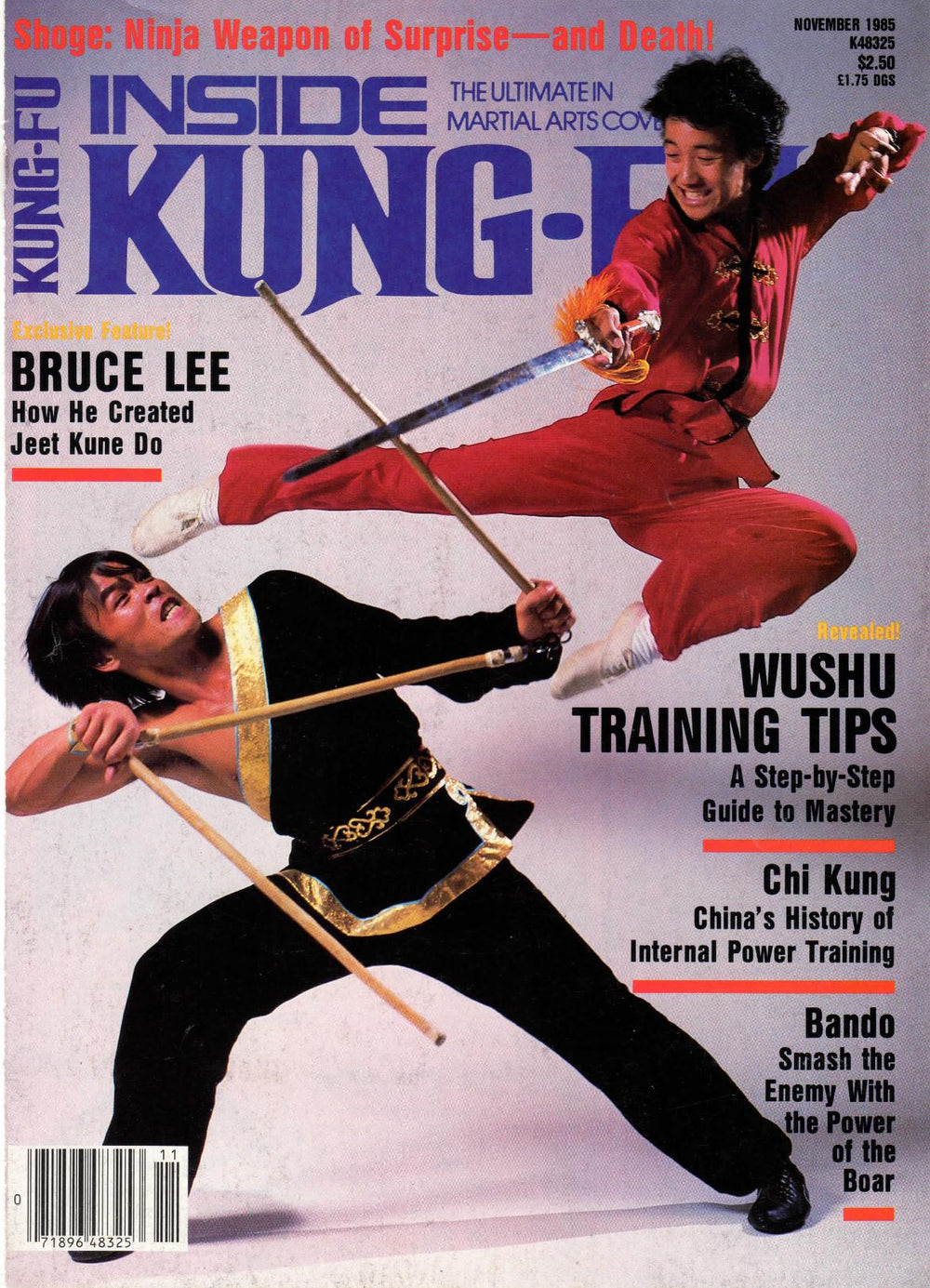 DIGITAL MAGAZINE Inside Kung Fu  November 1985 85/11