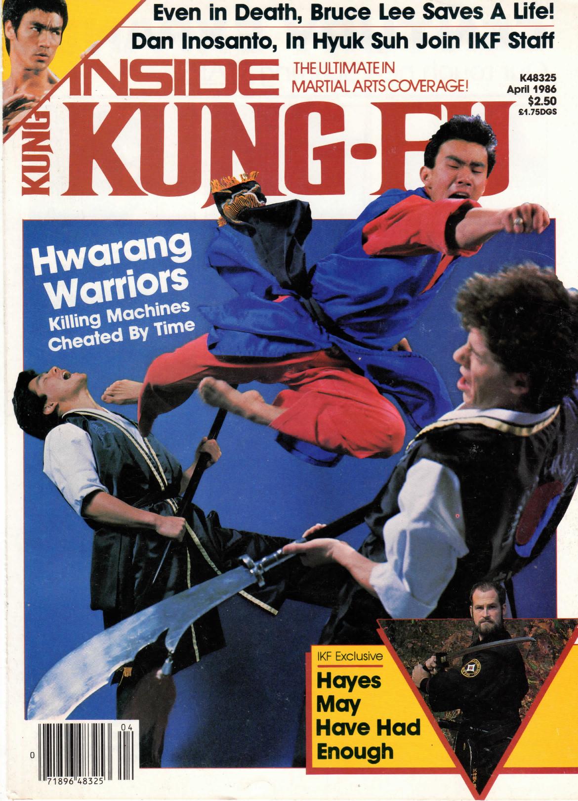 Inside Kung Fu Magazine April 1986 86/04   *COLLECTIBLE*
