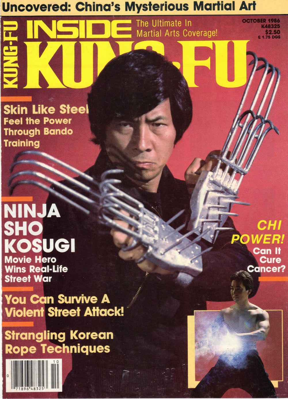 DIGITAL MAGAZINE Inside Kung Fu   October 1986 86/10