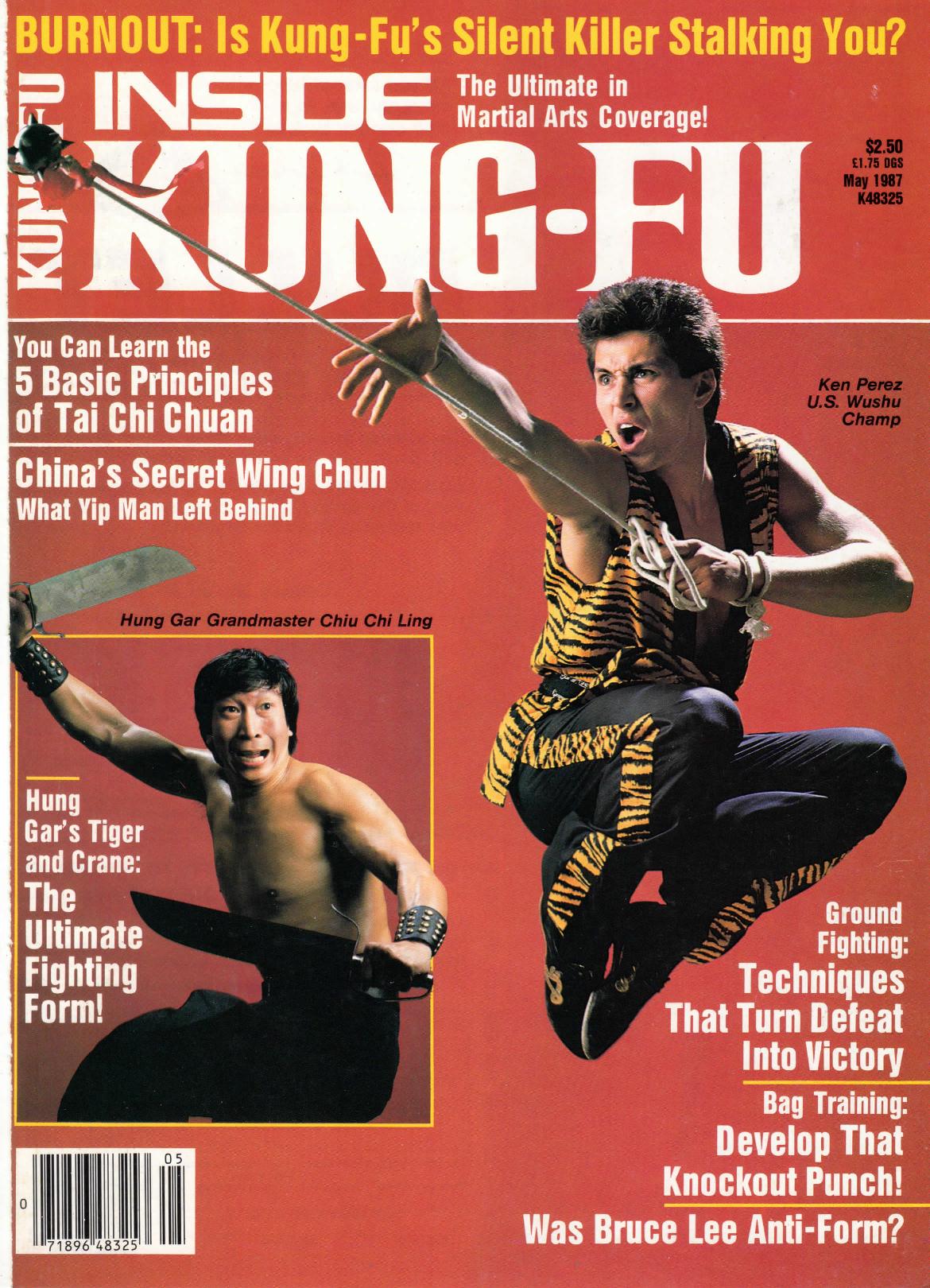 Inside Kung Fu Magazine May 1987 87/05   *COLLECTIBLE*