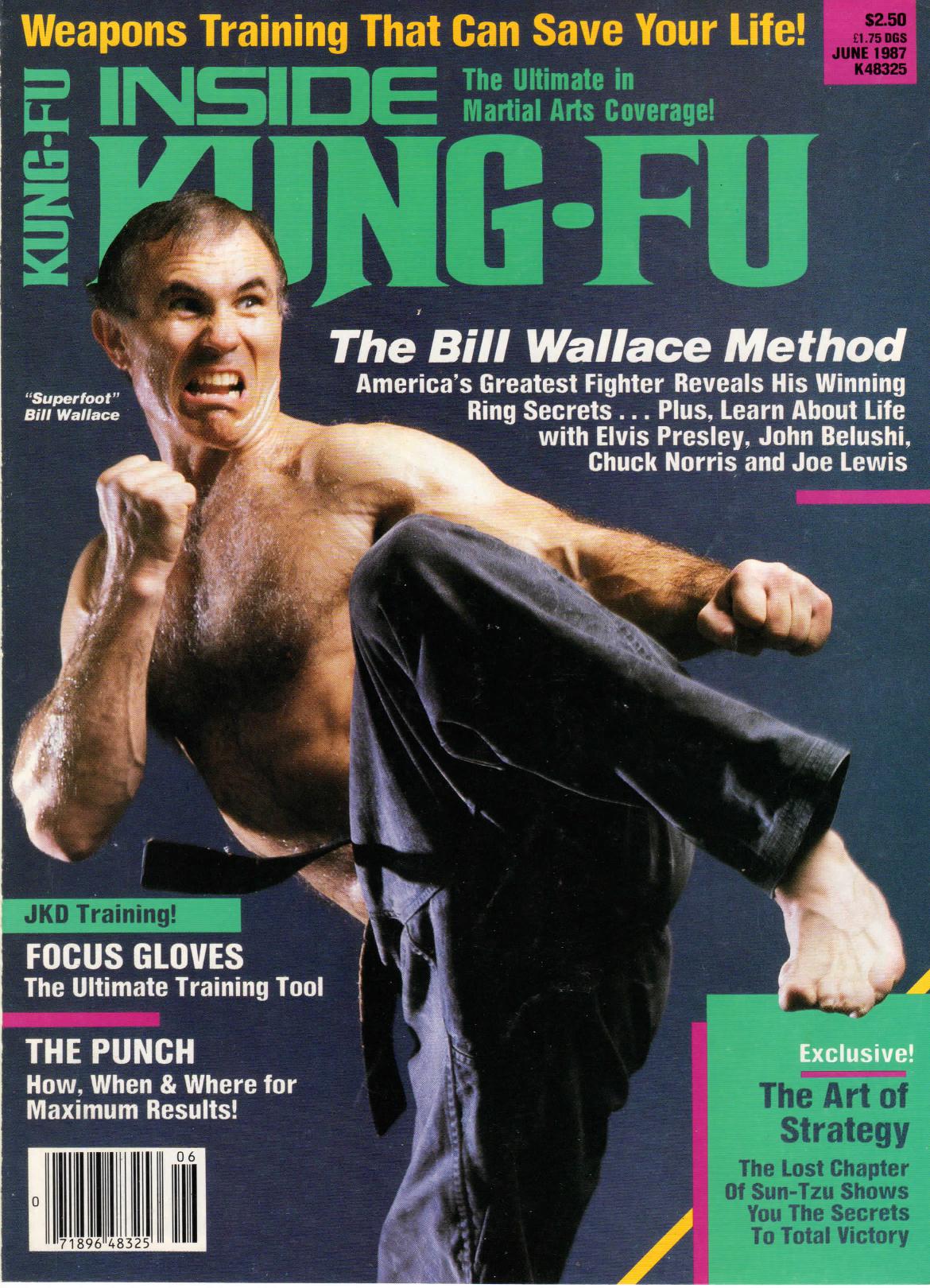 Inside Kung Fu Magazine June 1987 87/06   *COLLECTIBLE*