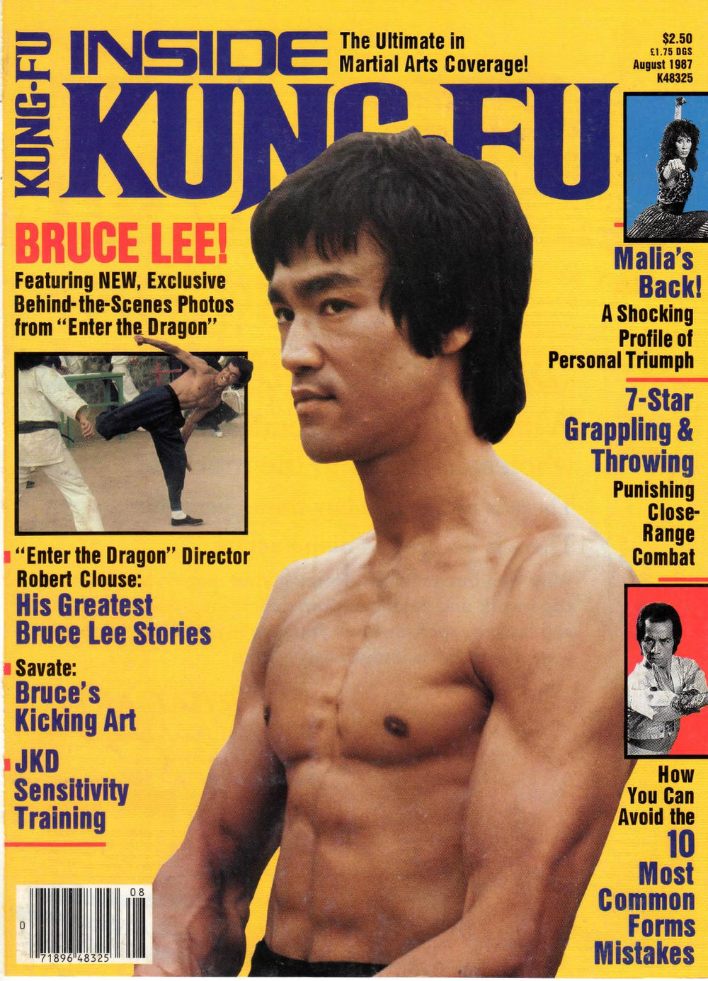 DIGITAL MAGAZINE Inside Kung Fu  August 1987 87/08