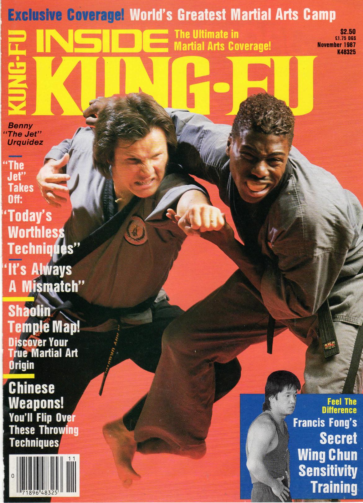Inside Kung Fu Magazine November 1987 87/11   *COLLECTIBLE*