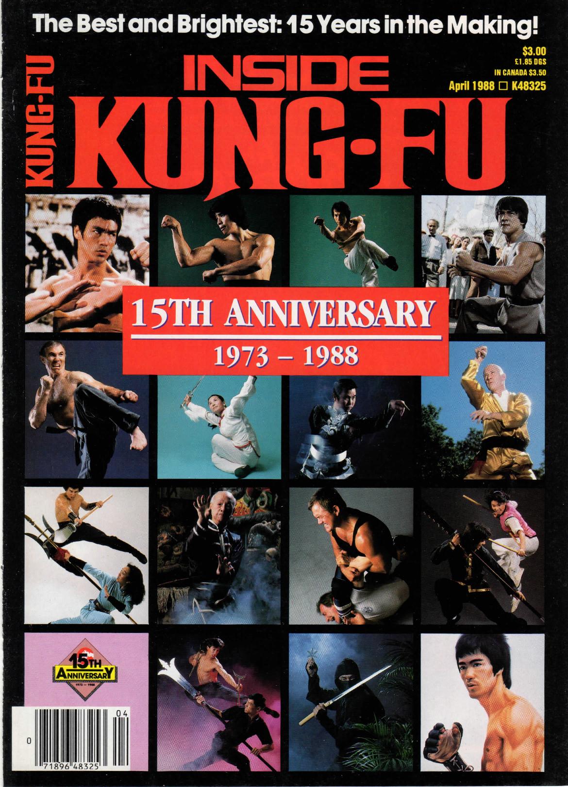 Inside Kung Fu Magazine April 1988 88/04   *COLLECTIBLE*