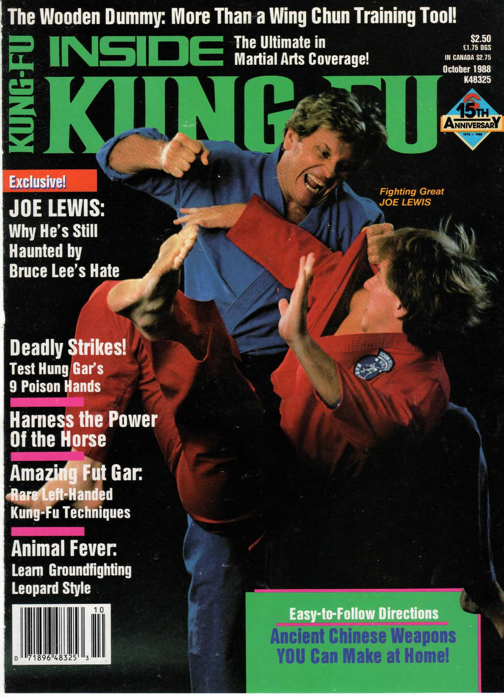 DIGITAL MAGAZINE Inside Kung Fu  October 1988 88/10