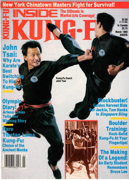 DIGITAL MAGAZINE Inside Kung Fu  March 1989 89/03
