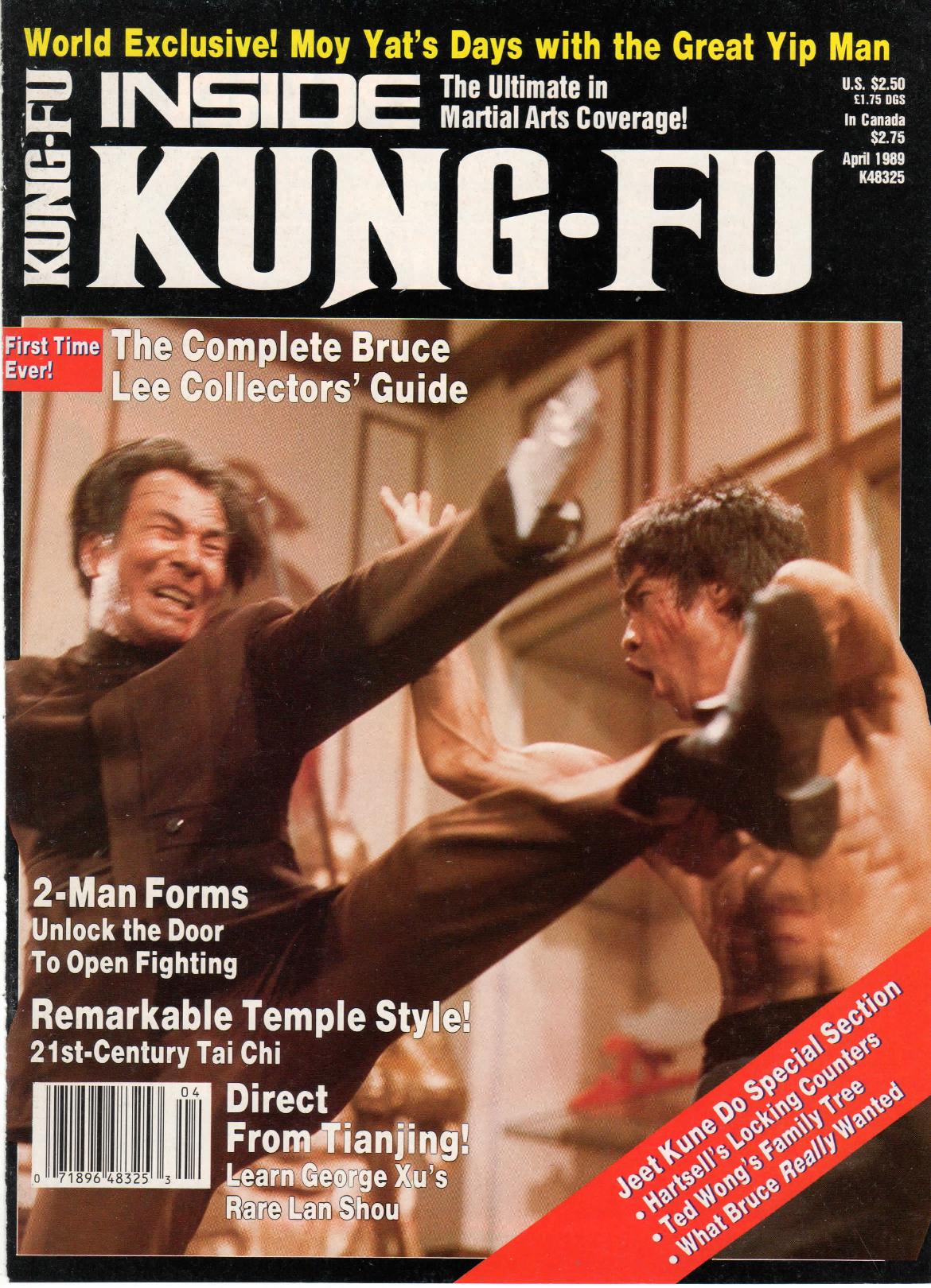 Inside Kung Fu Magazine April 1989 89/04   *COLLECTIBLE*
