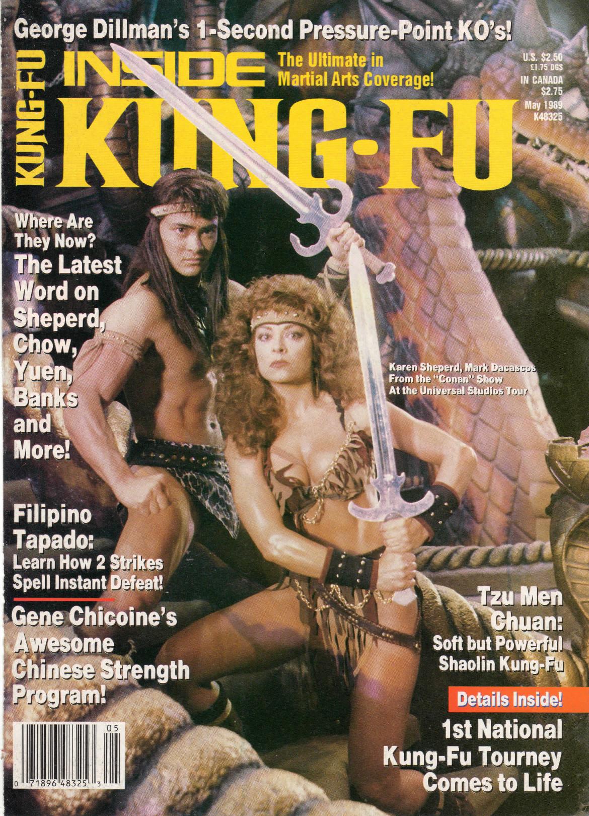 Inside Kung Fu Magazine May 1989 89/05   *COLLECTIBLE*