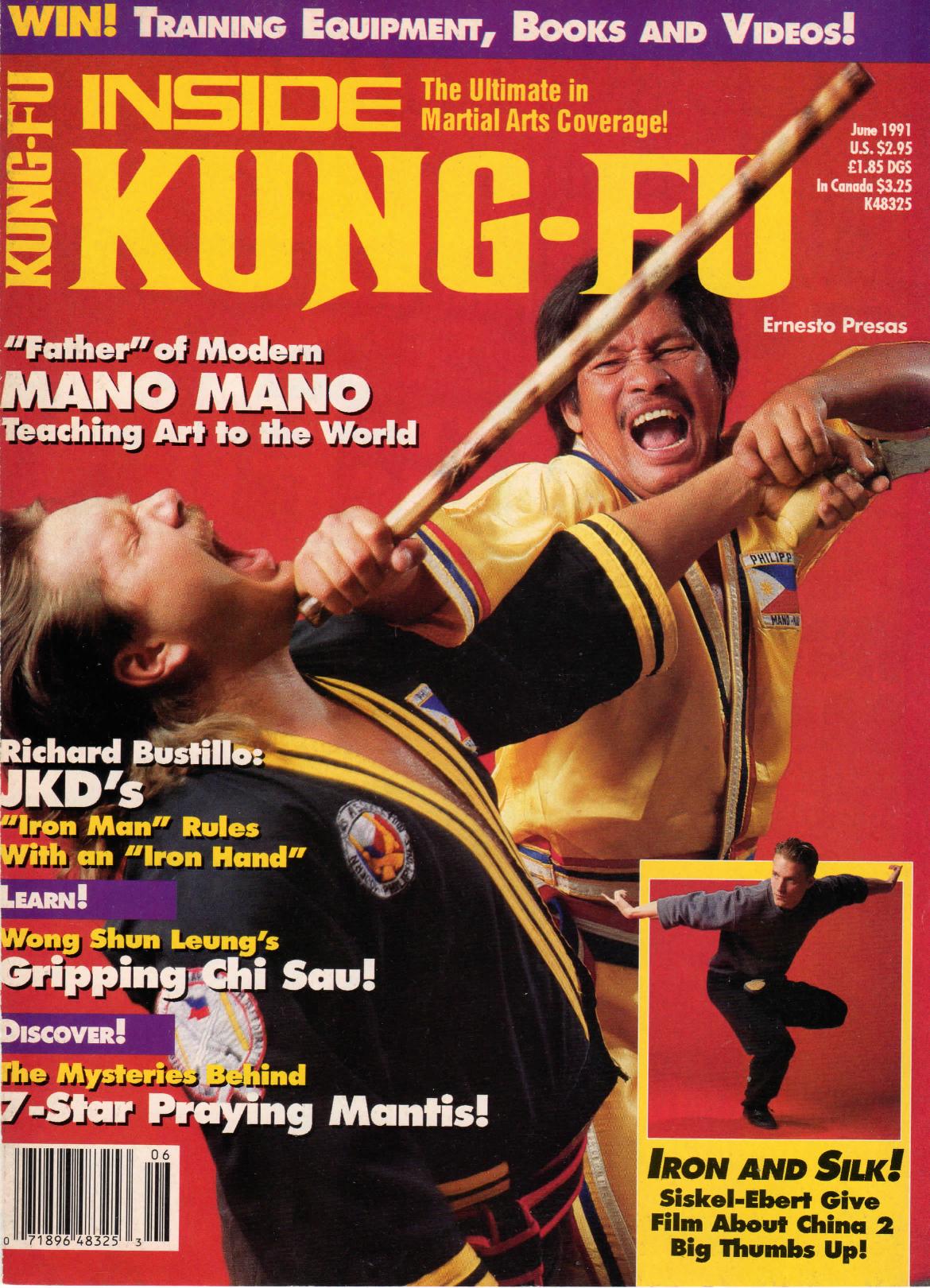 Inside Kung Fu Magazine June 1991 91/06   *COLLECTIBLE*