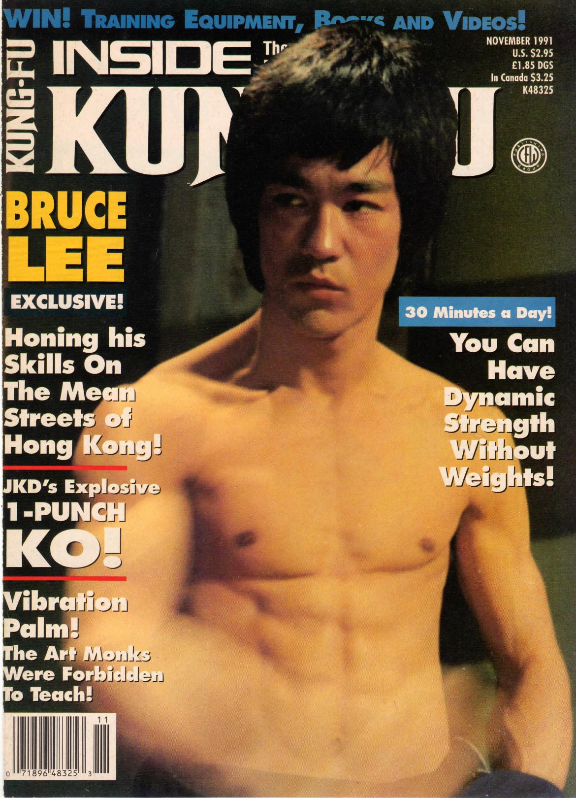 Inside Kung Fu Magazine November 1991 91/11   *COLLECTIBLE*