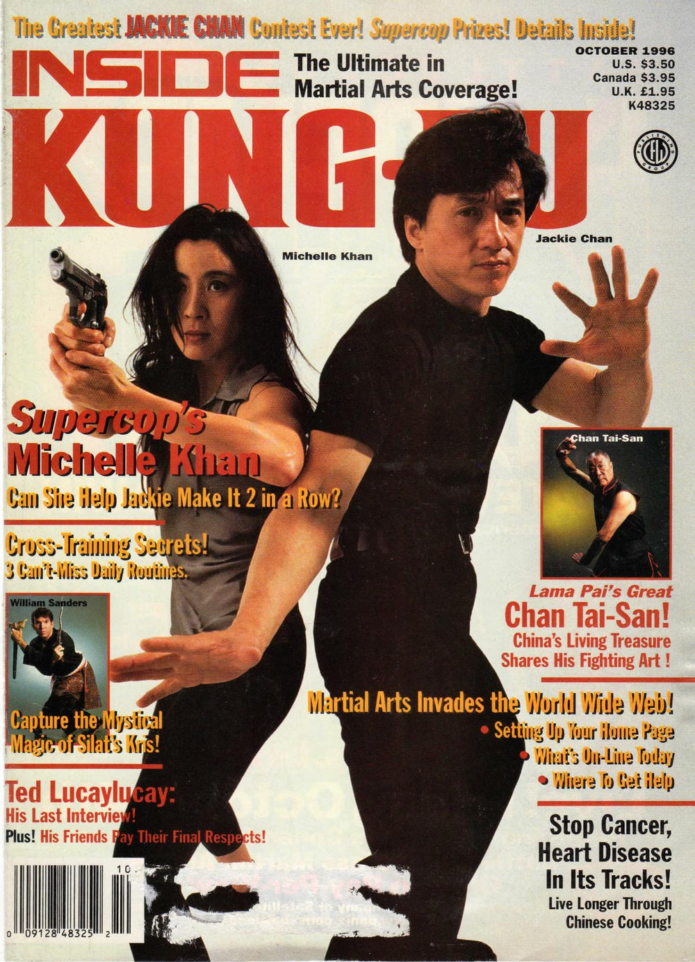 DIGITAL MAGAZINE Inside Kung Fu  October 1996 96/10   *COLLECTIBLE*