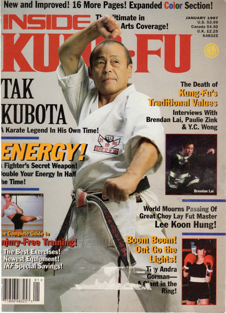 DIGITAL MAGAZINE Inside Kung Fu  January 1997 97/01   *COLLECTIBLE*