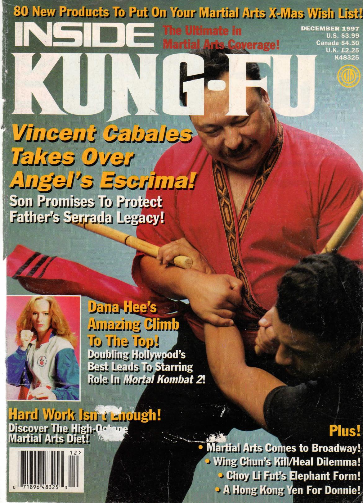 Inside Kung Fu Magazine December 1997 97/12   *COLLECTIBLE*