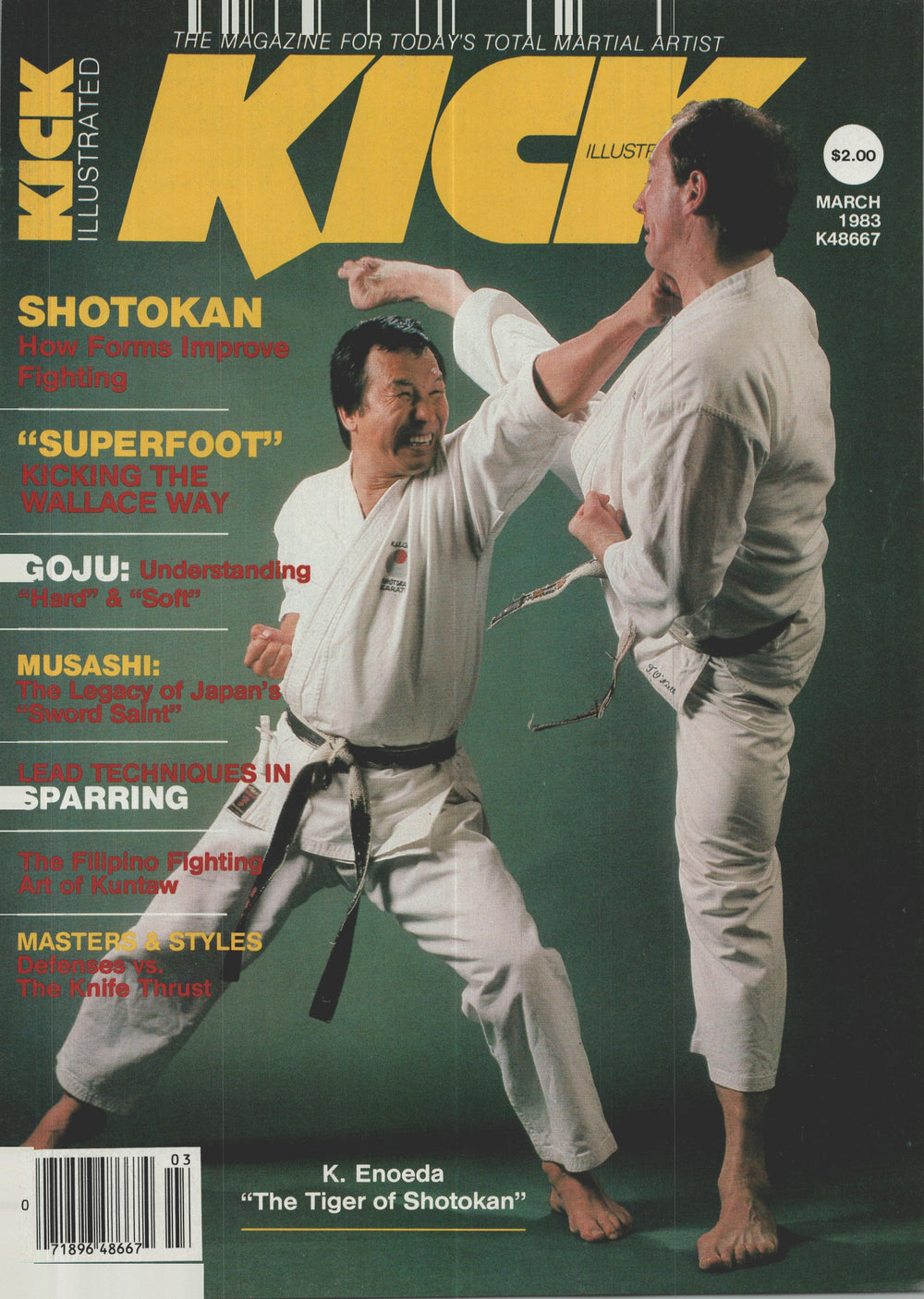 DIGITAL MAGAZINE KICK Magazine March 1983 83/03