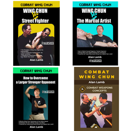 4 DVD Set Combat Wing Chun: Defend Yourself in the Street - Alan Lamb