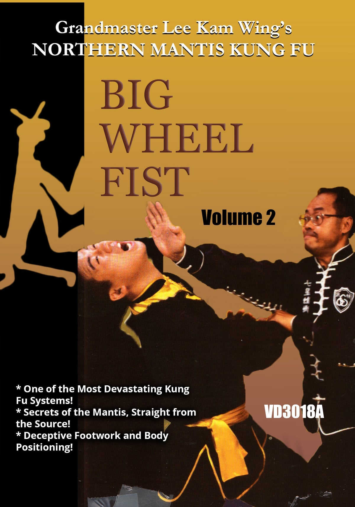 Northern Mantis Kung Fu #2 Big Wheel DVD Lee Kam Wing