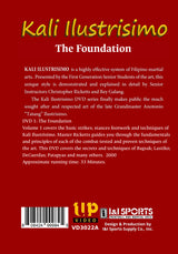 Kali Illustrisimo #1 The Foundation DVD Christopher Ricketts & Rey Galang FMA