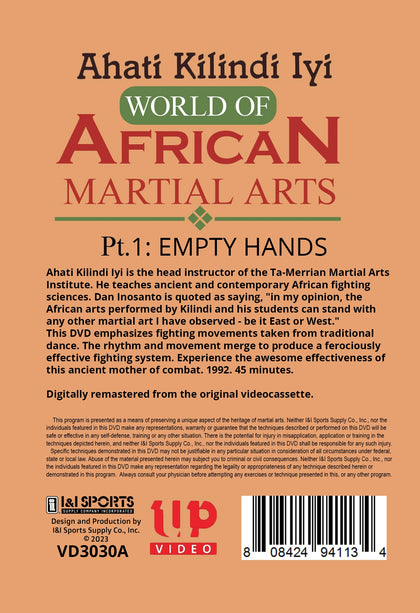 2 DVD Set World of African Martial Arts - Ahati Kilindi Iyi
