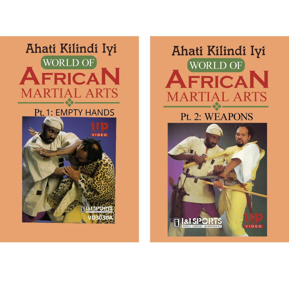 2 DVD Set World of African Martial Arts - Ahati Kilindi Iyi