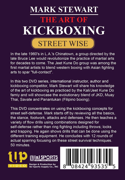 Art of Kickboxing #2 Street Wise Self Defense DVD Mark Stewart