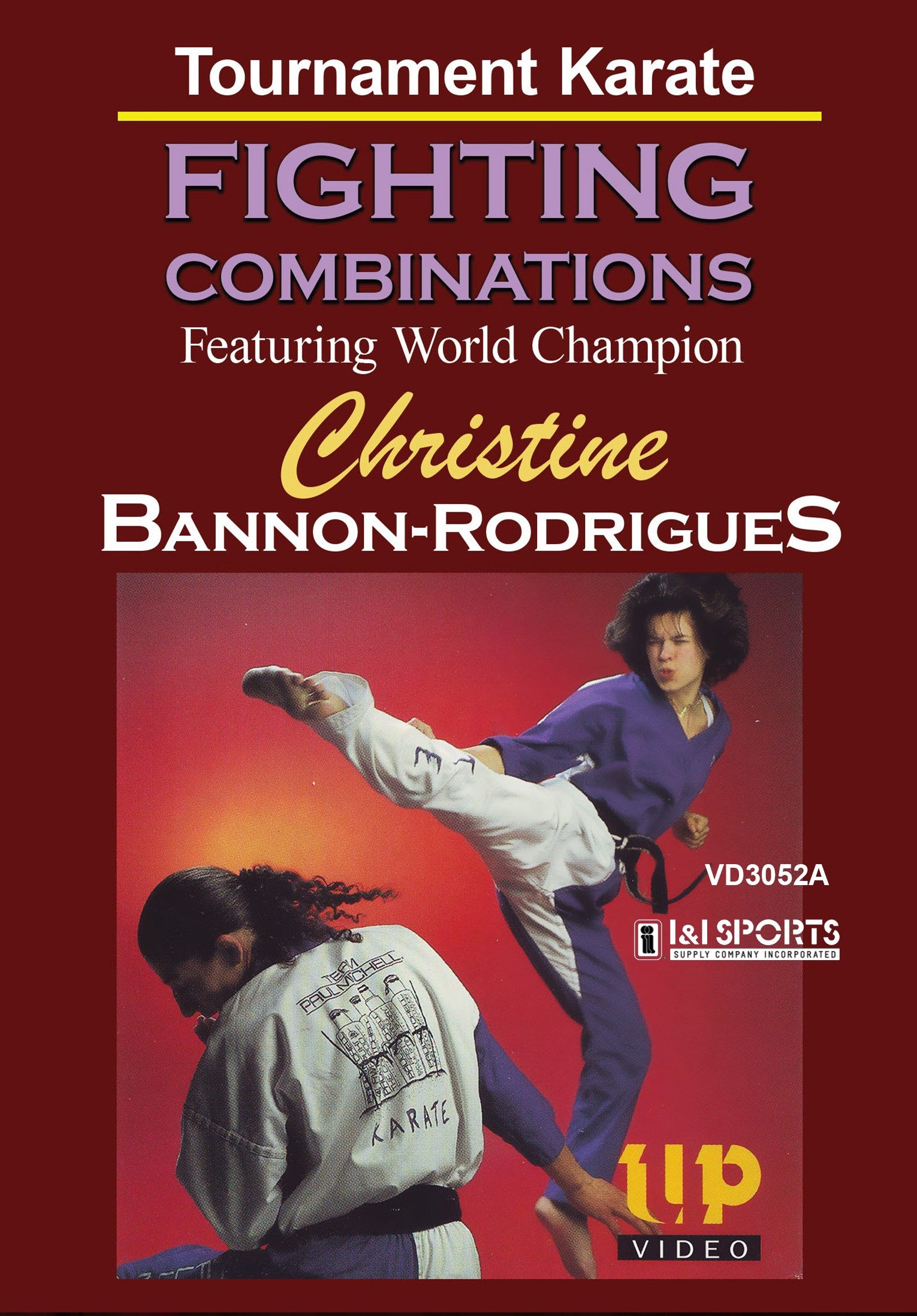Champion Tournament Karate Fighting Combinations DVD Christine Bannon-Rodrigues
