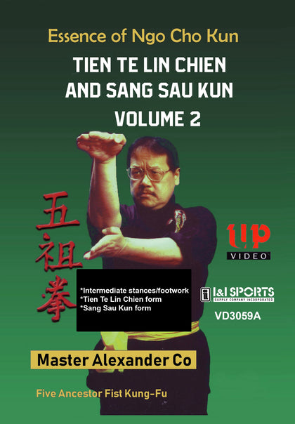 Essence of Ngo Cho Kun #2 Tien Te Lin Chien and Sang Sau Kun DVD Alex Co