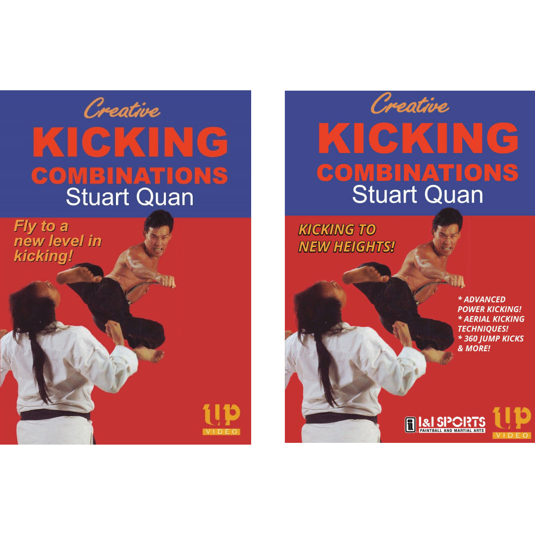 2 DVD Set Creative Kicking Combinations - Stuart Quan