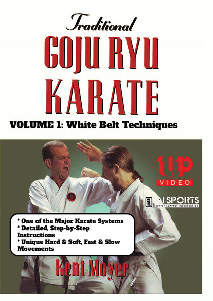 Traditional Goju Ryu Karate #1 White Belt Techniques Kata Bunkai DVD Kent Moyer